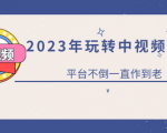 0基础也能成为抖音中视频达人，让你的创意无限发挥变成财富！