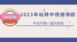 0基础也能成为抖音中视频达人，让你的创意无限发挥变成财富！