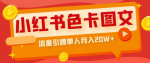 小红书没流量，这个技巧一定要掌握，教你怎么引流教程详解！