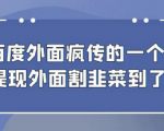 如何利用百度赚钱！揭秘百度赚钱新玩法日入300+！