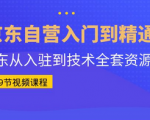 教你如何做京东自营店的全套技术资源！这些方面你一定要知道！