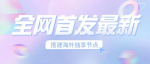 海外抖音运营要准备的第一步，纯干货！TK加速器一键搭建Tiktok国外节点！