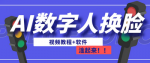 AI换脸技术创意新玩法，保姆级AI教程，从小白到专家视频+软件