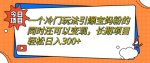 全新项目揭秘！精准宝妈粉私域引流，轻松月入9000+！实战教程可长期操作！