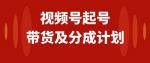 如何迅速创建一个赚钱的视频号？0-1起盘、运营、变现全攻略，每日收入1000+！