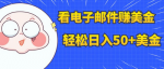 揭秘最新国外看邮箱赚美金项目，多账号日入50美金+！详细教程！