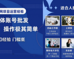 如何轻松赚取1W，自媒体账号批发教你操作秘诀！