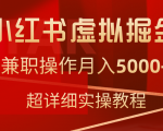 小红书虚拟资料变现秘技：0基础20分钟轻松上手，新手也能日赚300+！（附超值资料包）